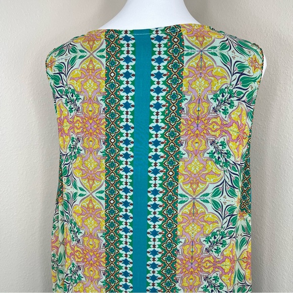 Anthro Hemant & Nandita MOANA Colorful Silk Sequin Beaded Tassel Boho Dress NWT - Picture 10 of 15